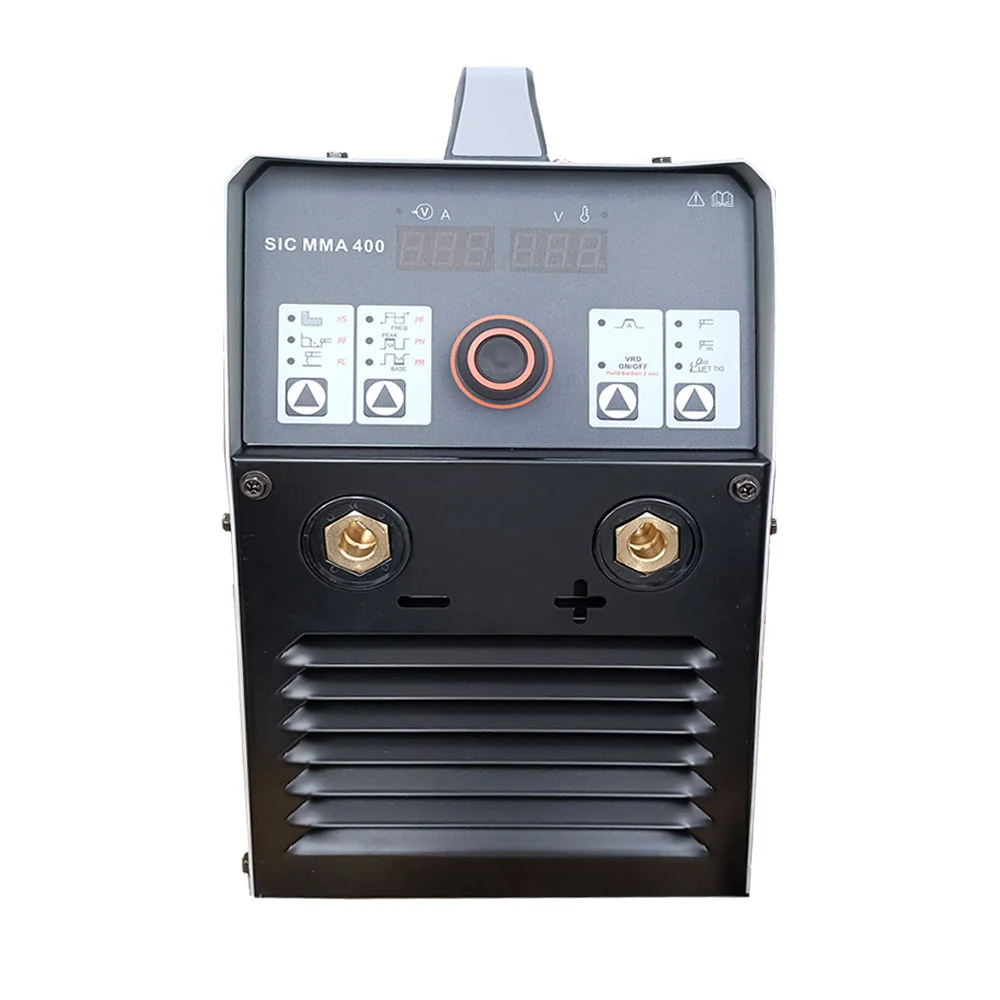 

SANYU Digital 400A Silicon Carbide MMA Welding Machine with Pulse Sic Arc Welder 3 PH 380V / 400V / 415V Lift TIG/ MMA Function