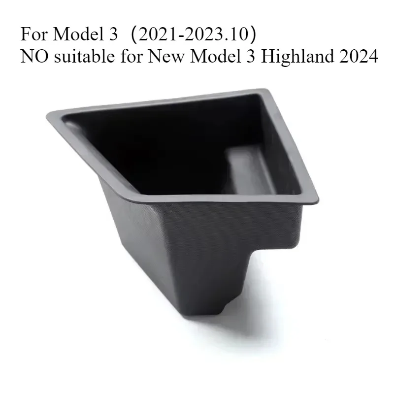 Für Tesla Modell 3 Hinten Stamm Lagerung Box Linke Seite Raum Organizer Box mit Zugseil Auto Innen Zubehör Modell 3 2021-2023 – Detail 9