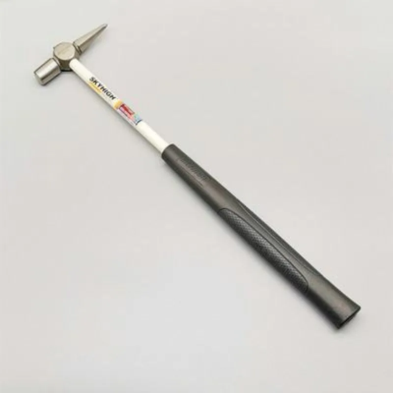 High Carbon Steel Long Handle Hammer Automobile Track Maintenance Boiler Inspection Special Roofing Hammer Anti-slip Handle Tool