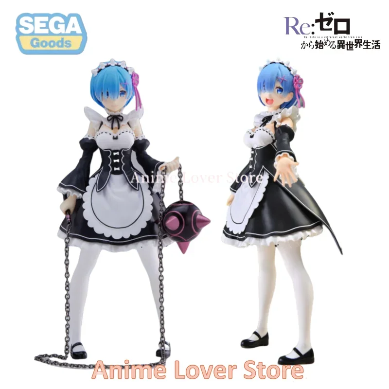 

In Stock SEGA Original FIGURIZM（FZ）Re: Zero Starting Life in Another World Rem Anime Figure Toys For Kids Gift