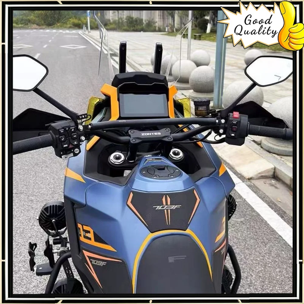 

Good Quality For ZONTES 703F modified handlebar crossbar motorcycle mobile phone holder head extension bracket navigation stand
