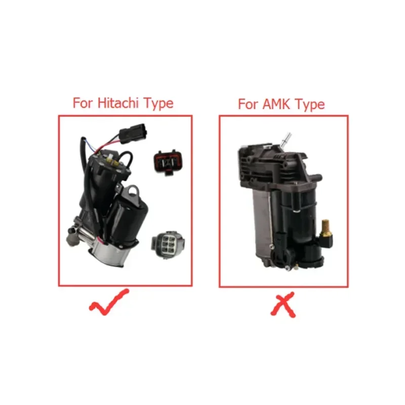 LR023964 Hitachi Style Air Suspension Compressor Fit For Land Rover LR3/ 4 Range Rover Sport