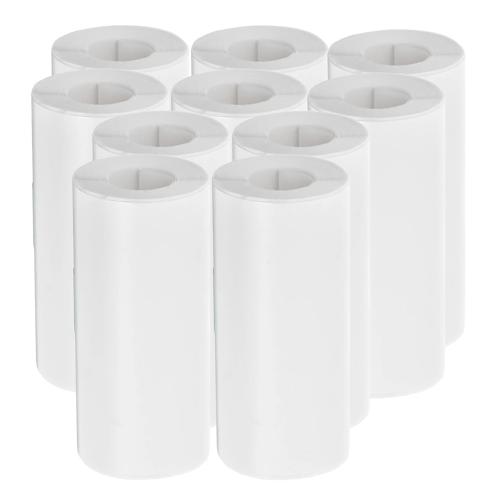 

10 Rolls Mini Thermal Paper Sticker Self Adhesive Compatible Pocket Printer Photos Text Labels Cards Drawings Smooth Surface
