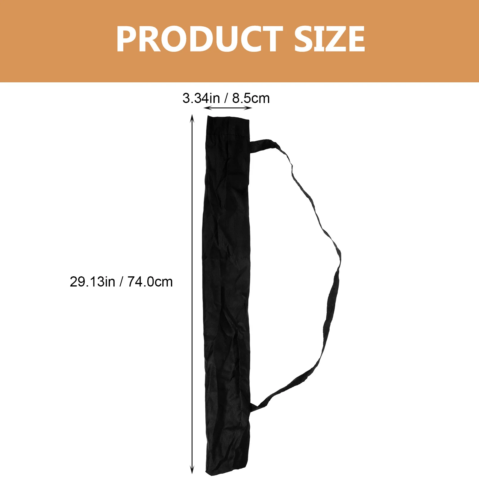 3-teilige wasserdichte Regenschirmabdeckungen, faltbar, leicht, langlebig, tragbar, lange Regenschirm-Aufbewahrungstaschen für Outdoor-Arbeitsreisen