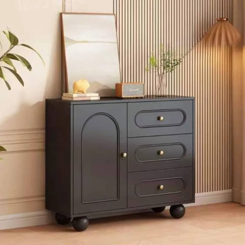 أدراج خزائن غرفة المعيشة الريفية عرض تخزين القهوة صالون خزائن غرفة المعيشة المنزل فندق Muebles Para Hogar الأثاث #2