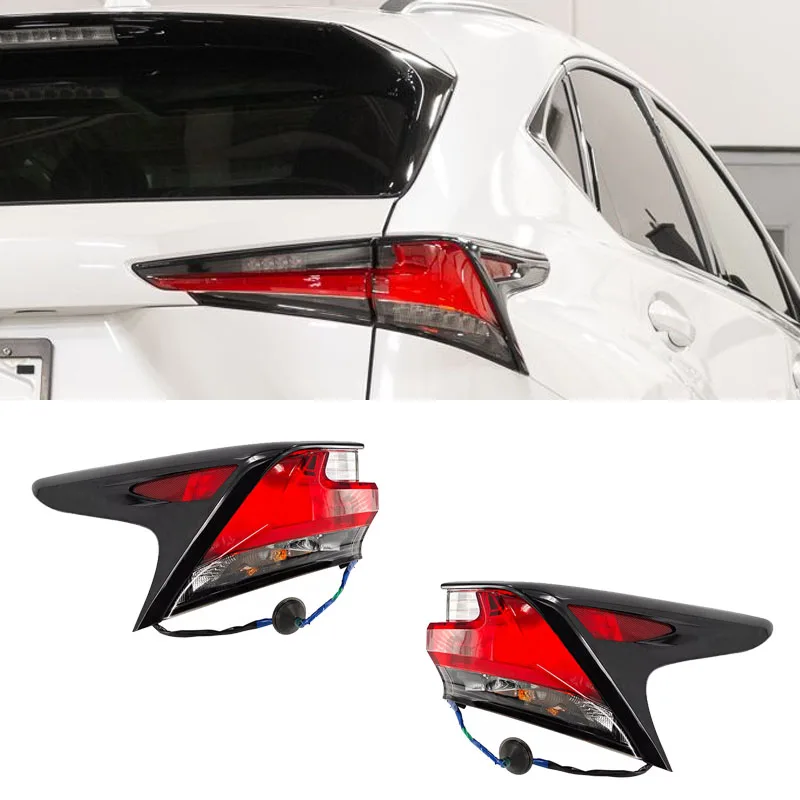 Taillights For Lexus NX200 NX300 2018 2019 2020 2021 Reverse Lights Brake Lights Turn Flashing Light Warning Light Driving Light