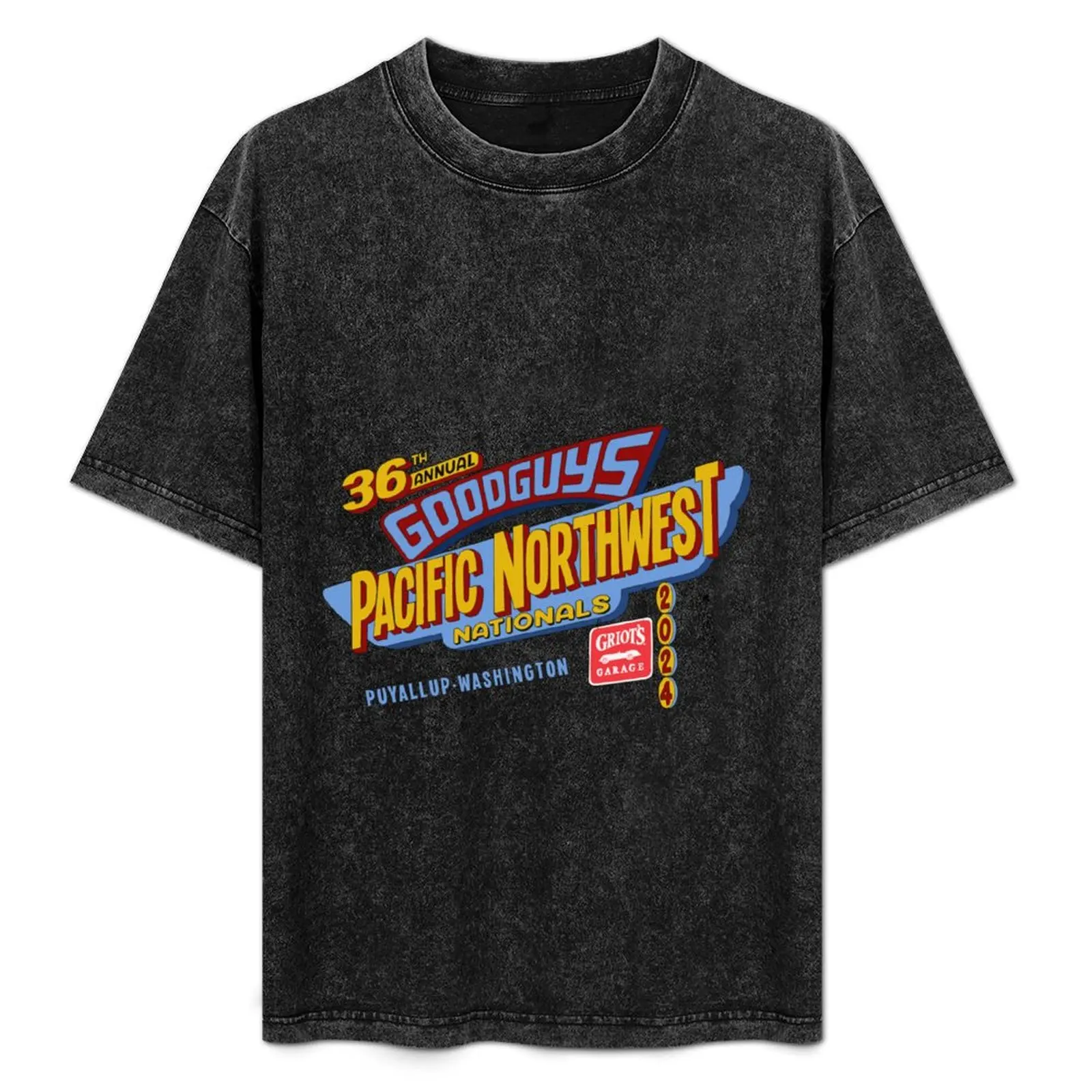 

2024 GoodGuys Pacific Northwest Nationals Carshow T-Shirt Big and Tall Loose Fit T-Shirt