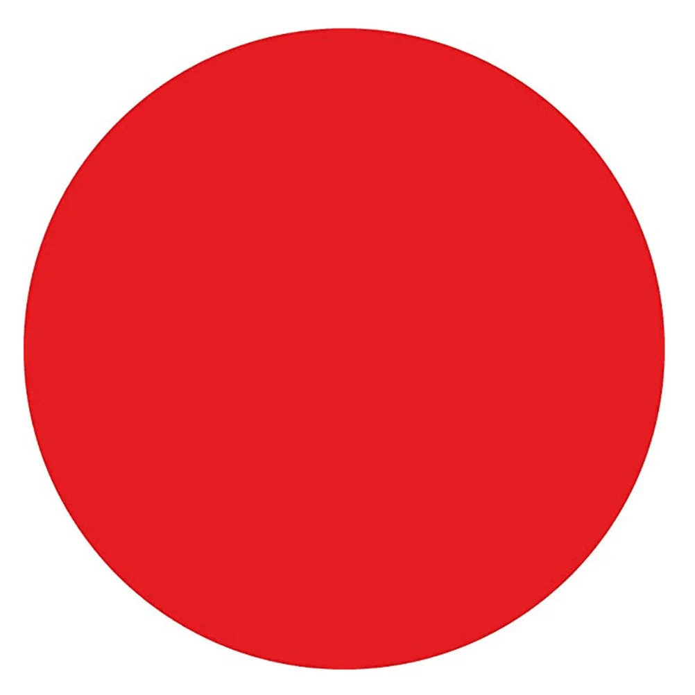 

Self-adhesive Message Board Label Circle Stickers Paper Household Labels Circular
