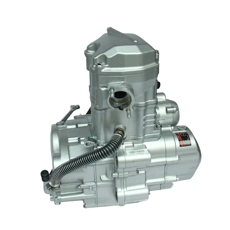 New Design CG250 4+1 Reverse Gear Water-Cooled 4 Stroke Motorcycle Engine 250cc CDI Ignition Electric Start Kick Start 1