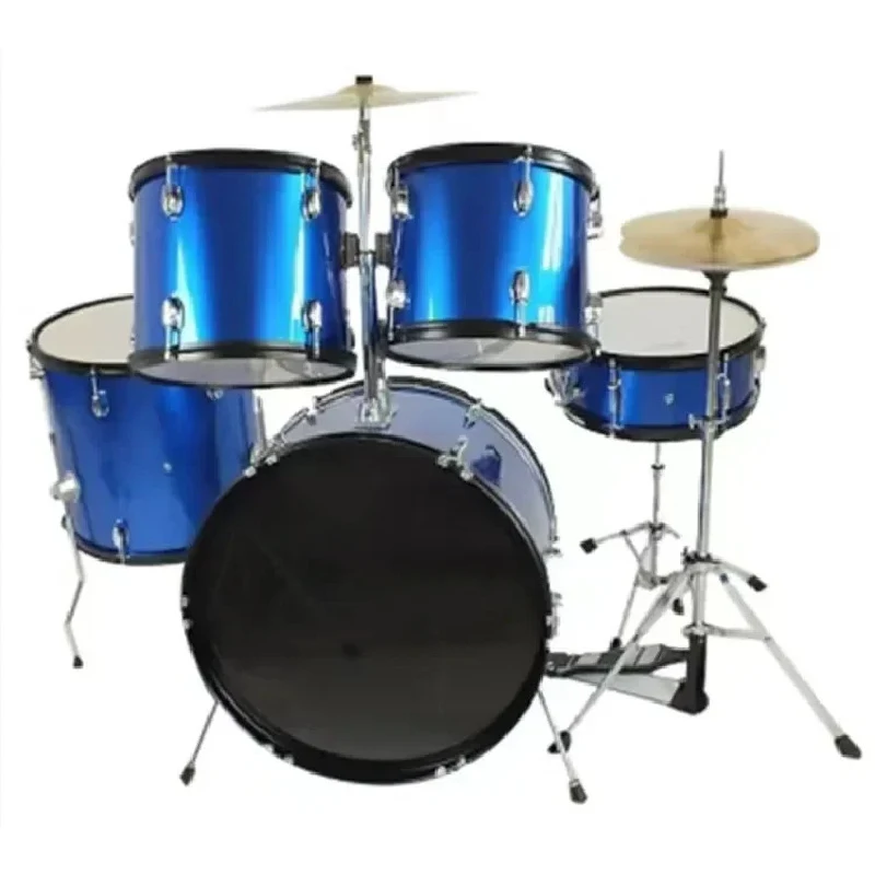 Nice -Piece Complete Full Size Colors Adult Portle Drum Set Sale