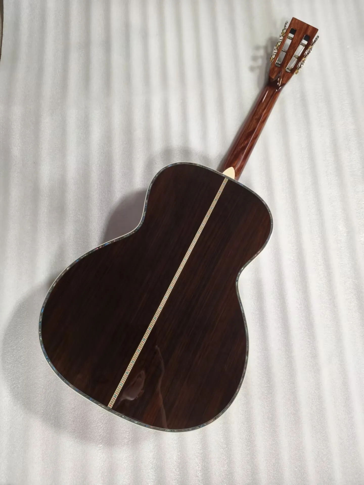 جيتار صالون 12 فريتس، جيتار مفتوح الرأس، جيتار كهربائي صوتي مخصص OO #4