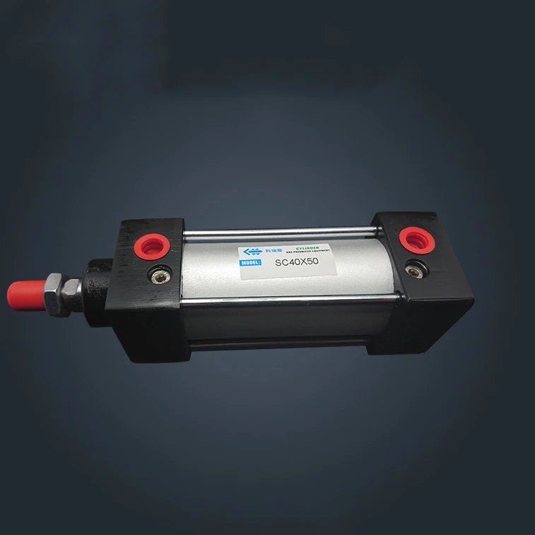 SC40*300 40mm Bore 300mm Stroke SC40X300 SC Series Single Rod Standard Pneumatic Air Cylinder SC40-300