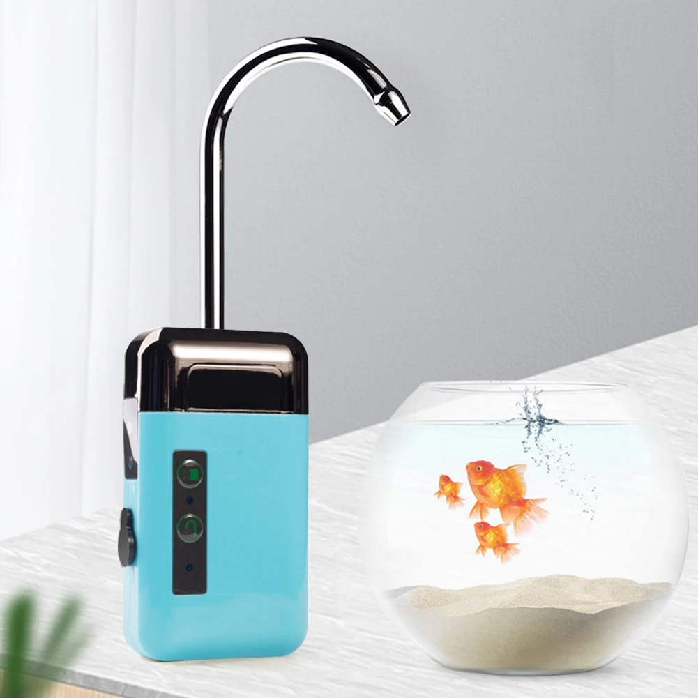 Portable Smart Fishing Oxygen Water Pump Multi-Function Induction Water Circulation Pump Oxygen Pump with LED Lighting