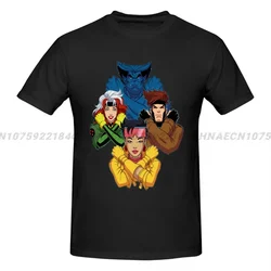 T-shirt XMen 97 Rhapsody Version Print Men Tee Shirts Top Y2k Harajuku Tops Street Fashion