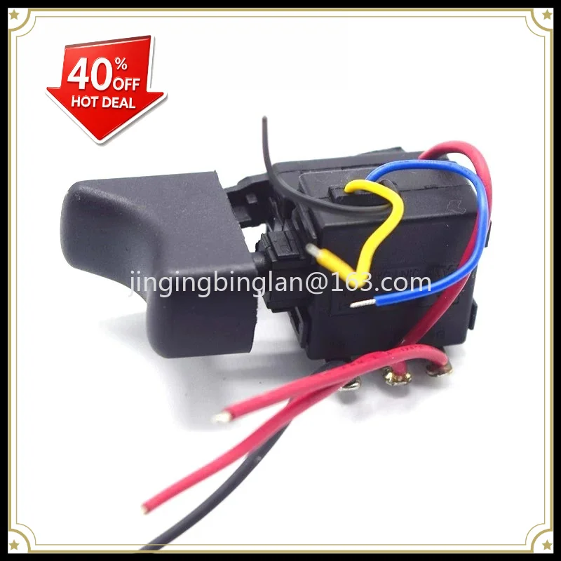 Original 12V rechargeable hand drill speed control switch 5262 lithium electric drill electric batch pistol drill spare parts