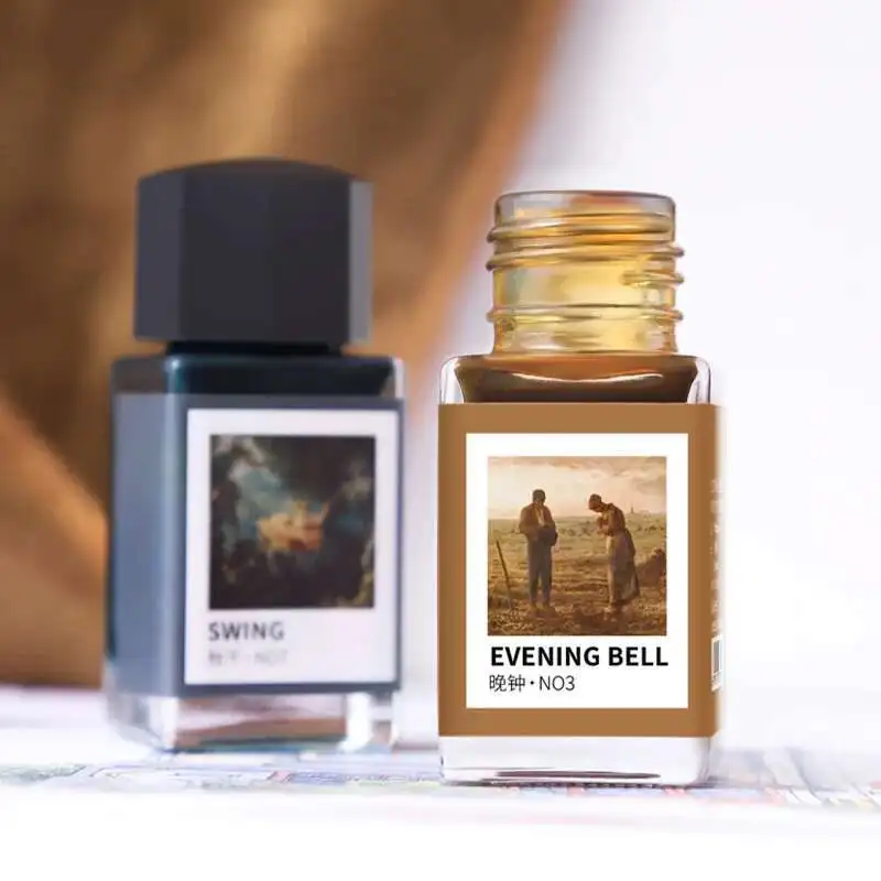 Tramol Ink Collecting Watercolor Line Drawing Cartoon Design Fast Drying Non Fading Light Color Non Carbon Waterproof Color Ink