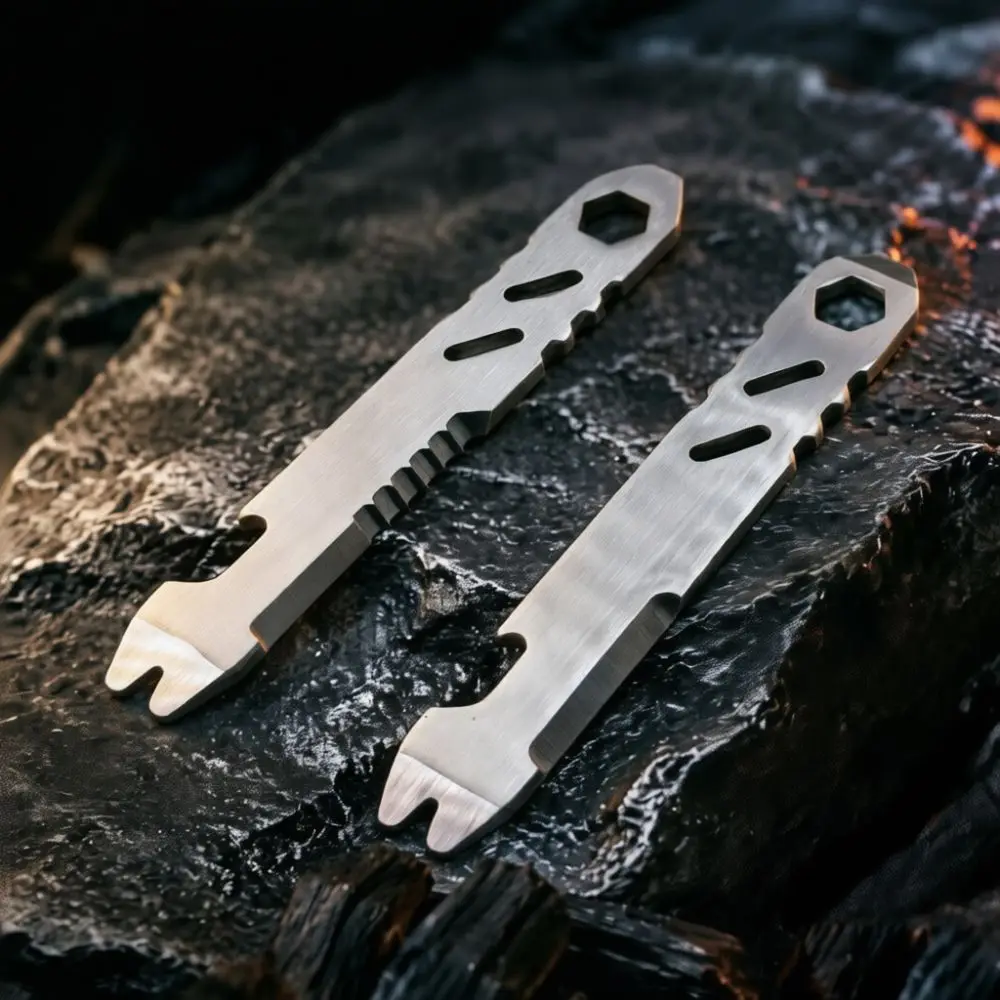 Heavy Duty Flint Rod Camping Hiking Survival Gear Outdoor Fire Igniter Striker Tool Portable Device