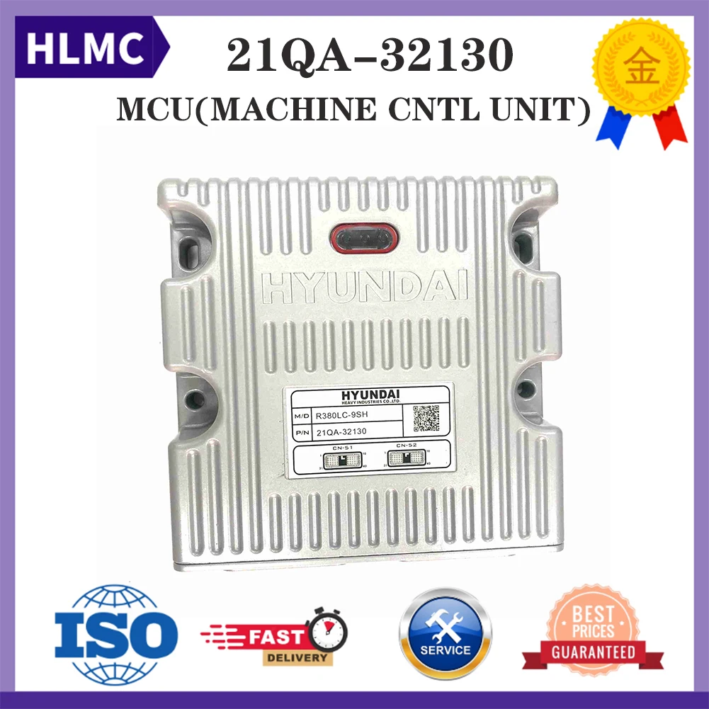 Excavator Parts R300LC-9SH R300LC-9S R380LC-9SH Hydraulic Controller Electronic Control Unit 21QA-32130 21QA-32132