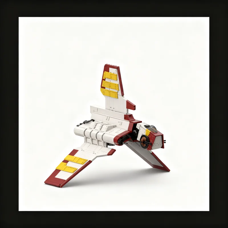 Kids Education Classes - 4272pcs MOC RHO Class Transport Shuttle