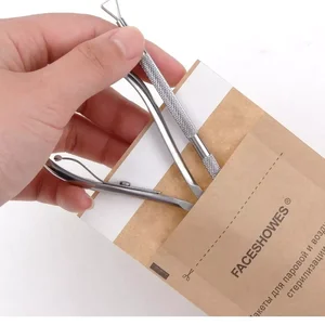 50 PCs Auto-Settlement Desinfektionstasche Einweg Manicure Autoklavenbeutel Kraftpapierreinigungsbeutel für Zahnwerkzeuge 10 Hauptzahnverkäufe Bolsa - №5