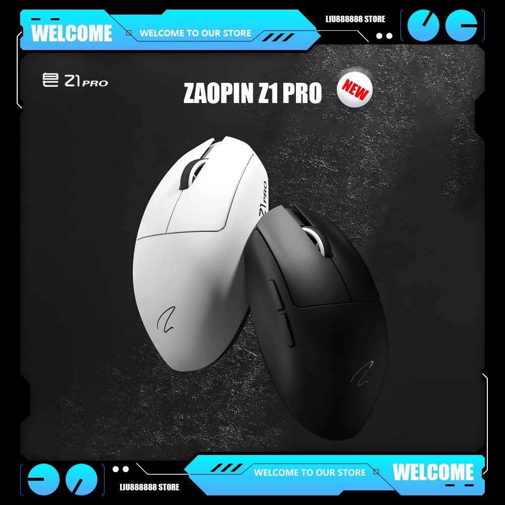 

Zaopin Z1 Pro 500ma Micro Rechargeable 2.4G Wireless Mouse RGB Dual Mode Mini Mice Paw3395 Gaming 200ma PC Gamer Mac E-sports