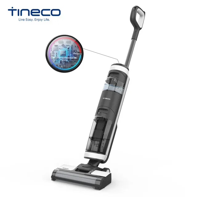 

Tineco Floor one 2,0 беспроводной ручной пылесос с ЖК-экраном для влажной и сухой уборки