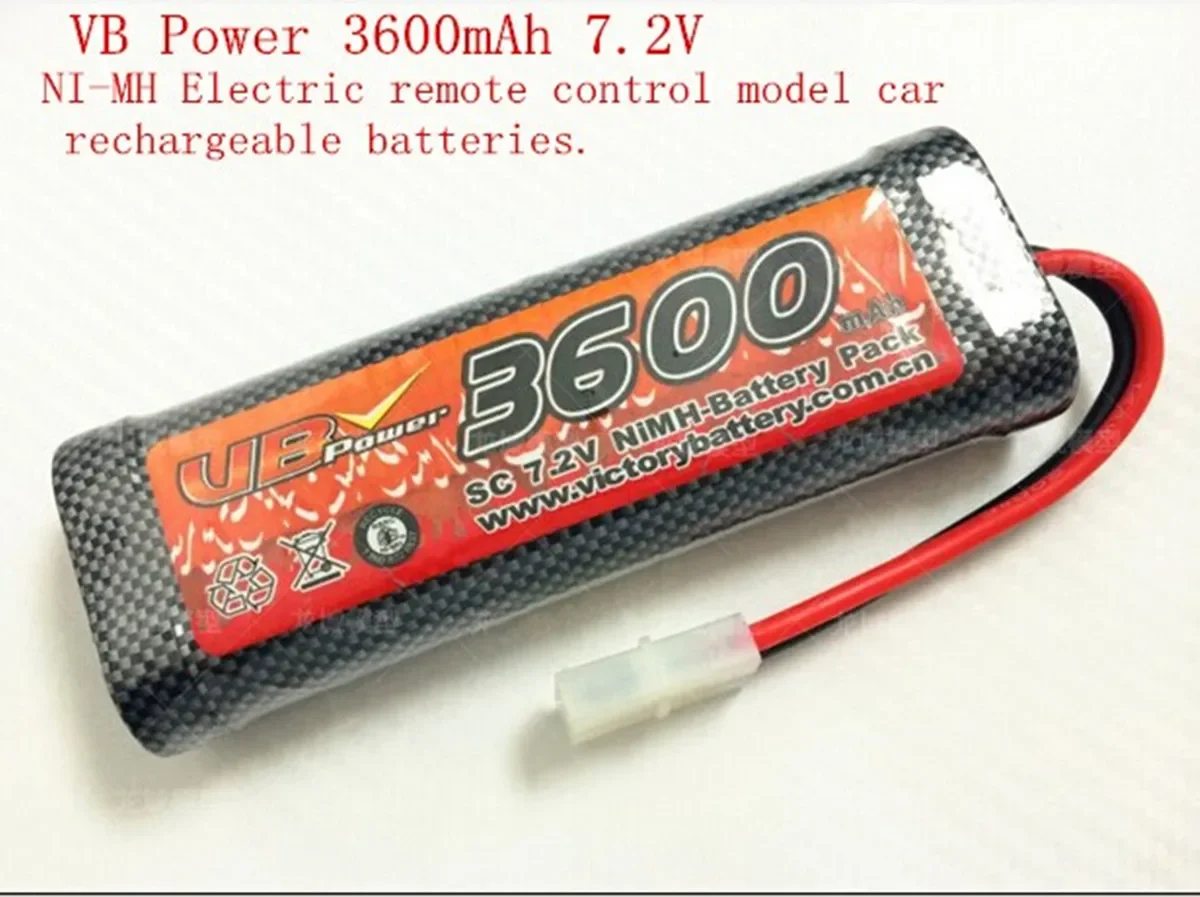 RC VB Power 3600mah 7.2V NI-NH Rechargeable Battery Pack Racing Model of The Power Remote Control Car Battery Parts