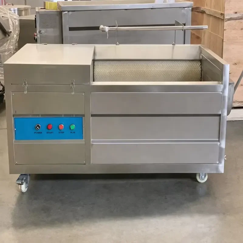 Factory Potato Cleaning and Peeling Machine Vegetable Washer Peeler for Commercial Kitchen Food Processing Equipment