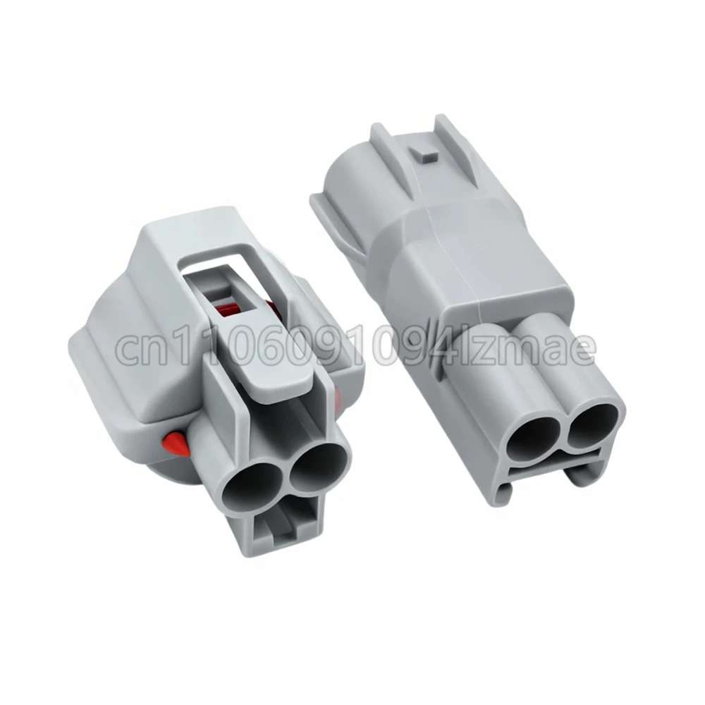 2-poliger grauer Auto-Kunststoffgehäuse-Kabelstecker, wasserdichte Kabelbuchse 7223-1324-40 7282-8120-40 MG640864-5 90980-11168 – Detail 3