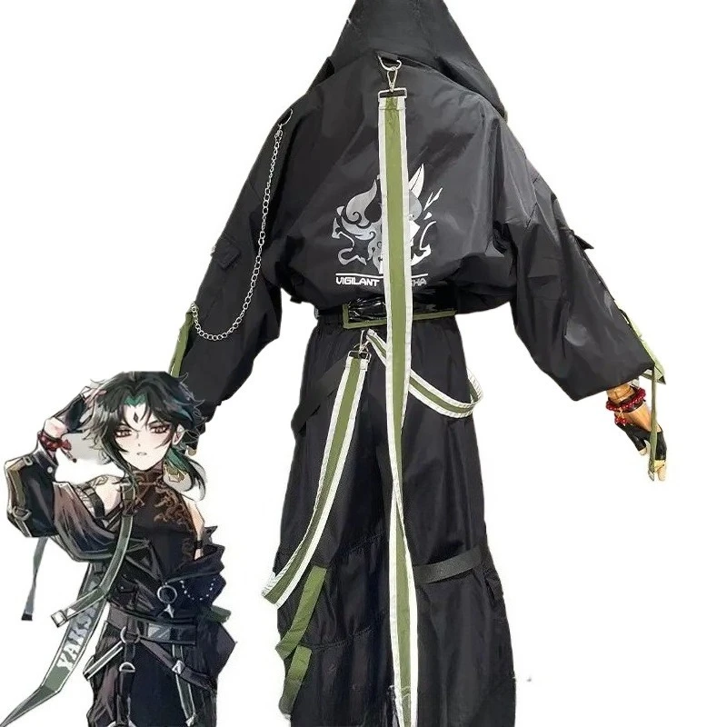 

Yuan Shen Cos Protector Yasha Demon Conquering Great Sage Drill Cosplay Clothing Game Set C Clothes