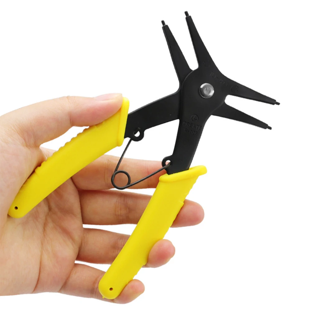 

2 in 1 Snap Ring Plier 4 Way Type Circlip Pliers Multifunctional Hand Tool