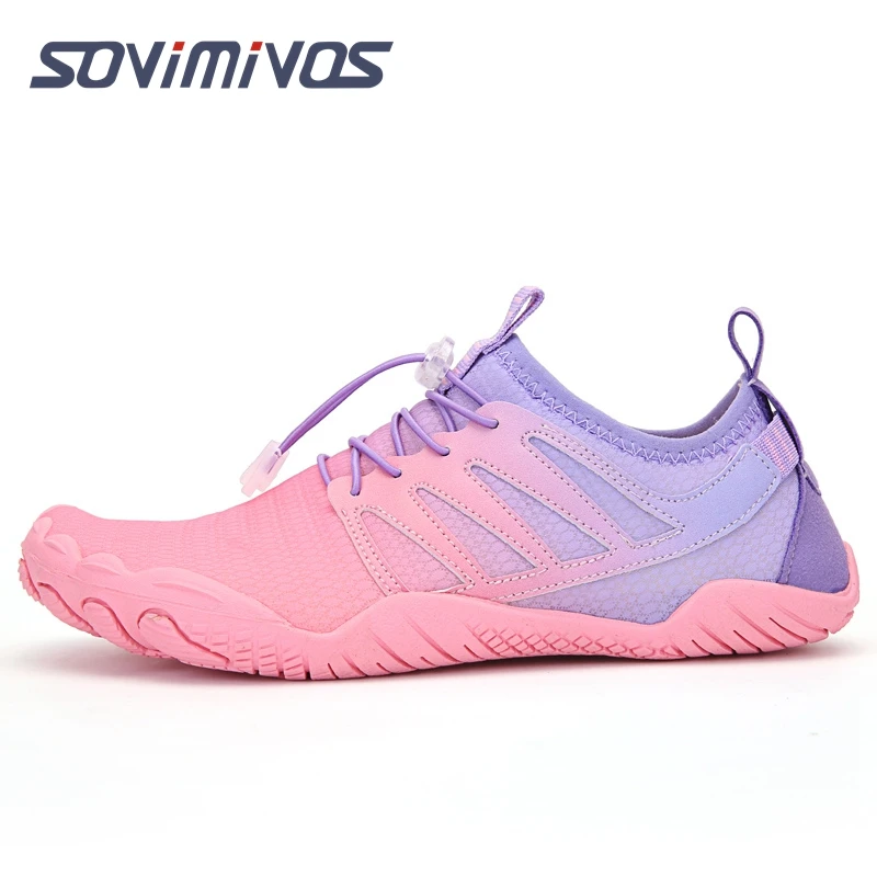 Sea Shoes Fingers Water Shoes Swimming Diving Men Women Barefoot Portable Wading Beach Aqua Walking Sneakers Gym Sport Footwear