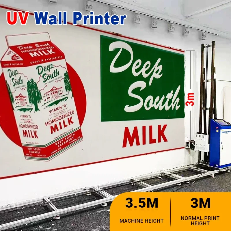 TH-UP900 โรงงาน 3D UV เครื่องพิมพ์อิงค์เจ็ทผนังแนวตั้งคู่ 4720 เครื่องพิมพ์ในร่มและกลางแจ้ง