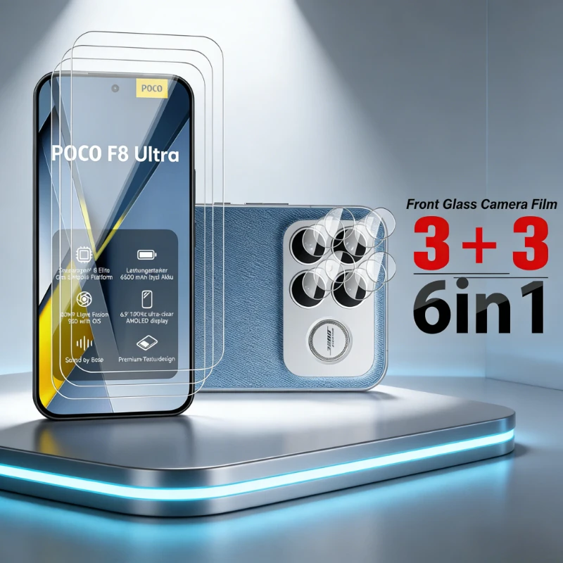 6 In 1 Glass For Xi… - image