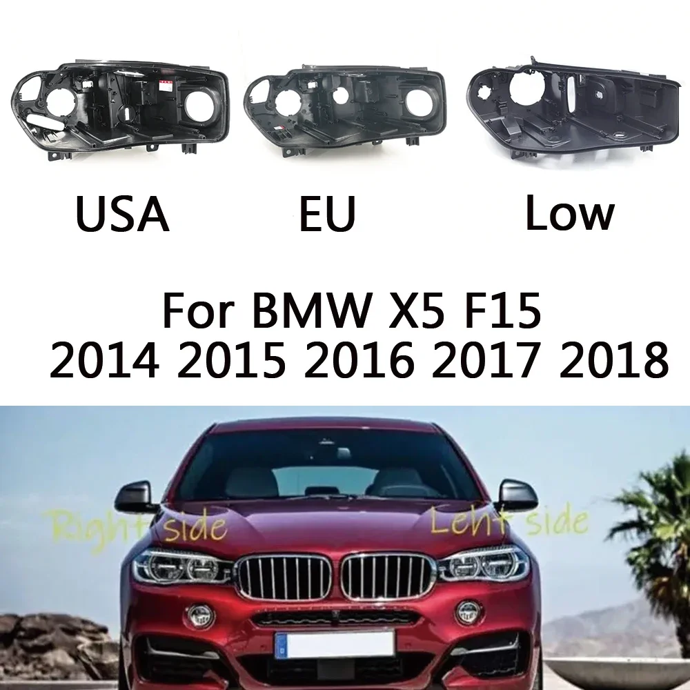 

Base for Bmw X5 F15 2014 2015 2016 2017 2018 Headlight Base Headlamp House Car Rear Base Front Auto Headlight Back House