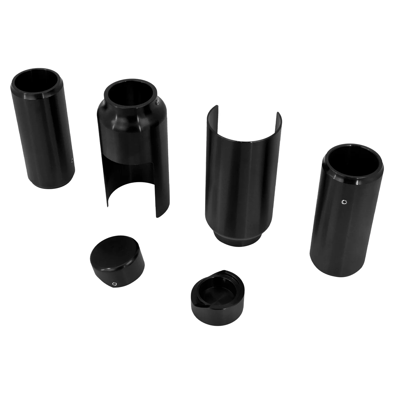 Front Upper Lower Fork Cover for Harley Softail Breakout FXBR FXBRS 2018-2021 Motorcycle Shock Absorber Tube Cap Cover Aluminum view 3
