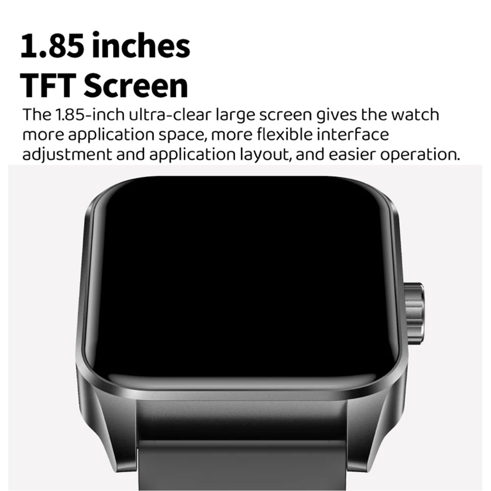 

Waterproof Smartwath Weather Music 3D Dynamic Dial Men Lady Smart Watch Blue Tooth Call Multiple Sports Modes Women Health