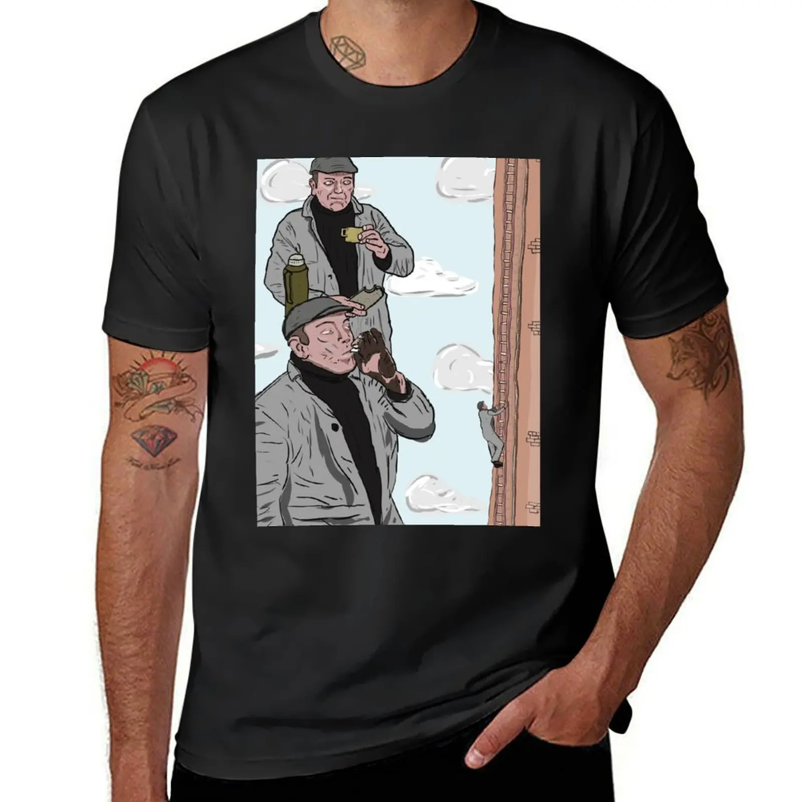 Fred Dibnah Trio T-Shirt vintage plus sizes mens vintage t shirts