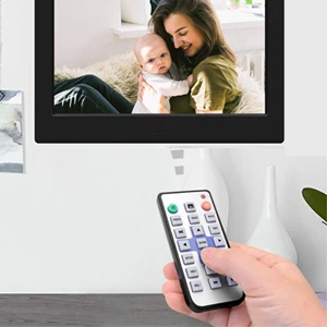 Download MP3 MP4 Video Player 15 inch wifi Motion Sensor LED Digital Photo Frame Wall Mount  LCD Picture Frame