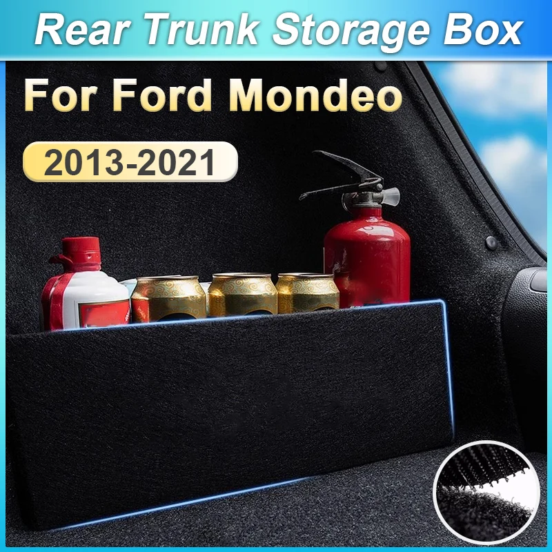 

Для Ford Mondeo 2013-2021 2014 2015, багажник автомобиля с обеих сторон, перегородка, багажник, многофункциональный ящик для хранения, аксессуары для салона автомобиля