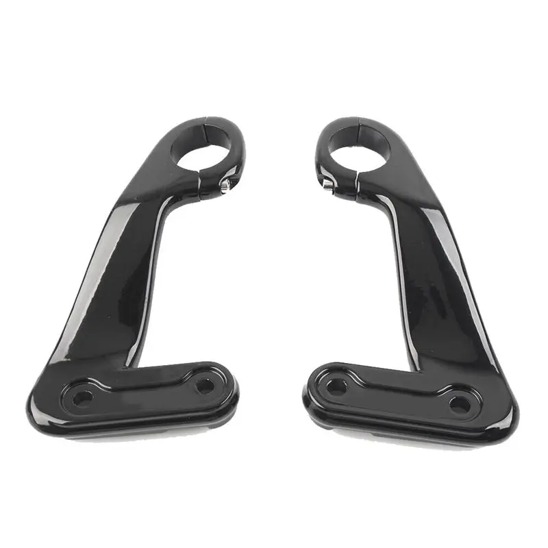 

Plain 1Pair Front Fairing Bracket Kits For Road Glide 2010-2013 Motorcycle Hood Bracket Fairing Mount Support