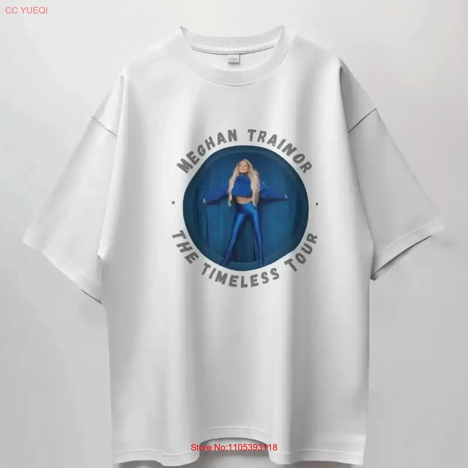 Meghan Trainor The Timeless Tour 2024 T Shirt Fan Tra vintage Washed Comfortable fashion streetwear Soft Stretched graphic
