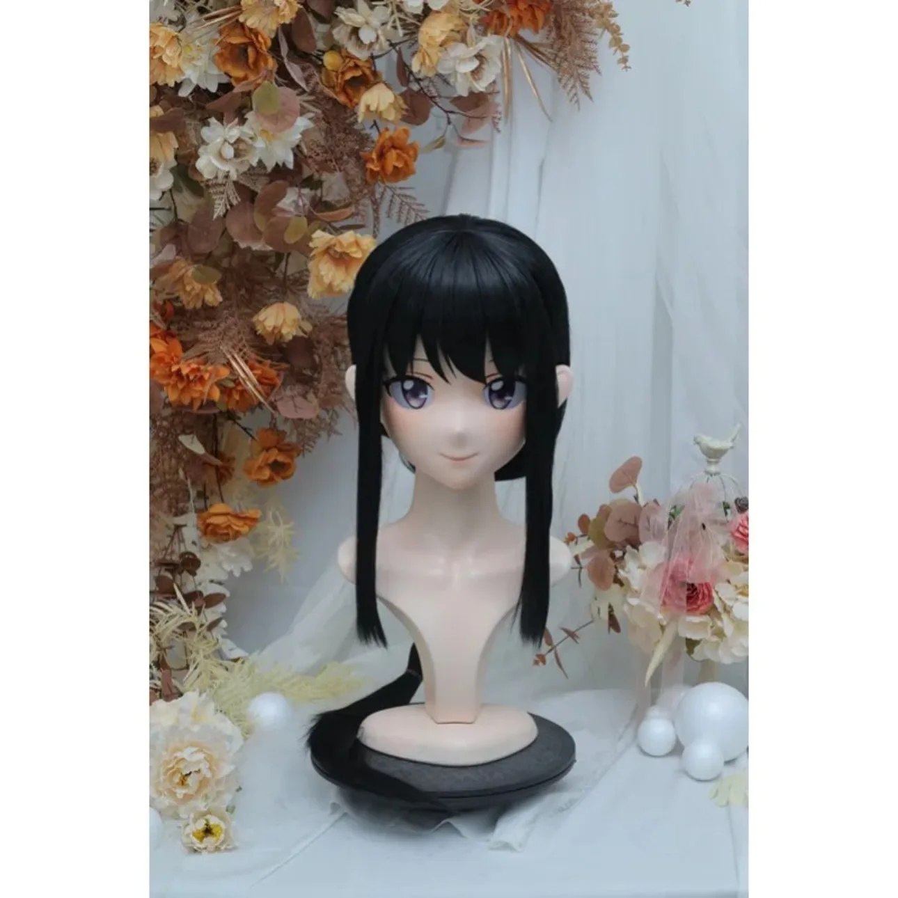 Kigurumi Above Takina NFD testa piena con serratura cosplay head shell puntelli costume gioco anime