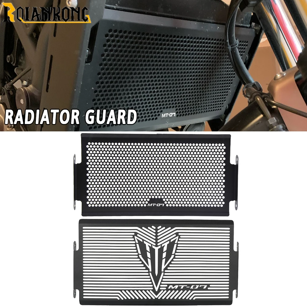 

MT07 Motorcycle Radiator Grille Guard Cover Protective Guards For Yamaha MT-07/MT07 2014-2018 2019 2020 2021 2022 2023 2024