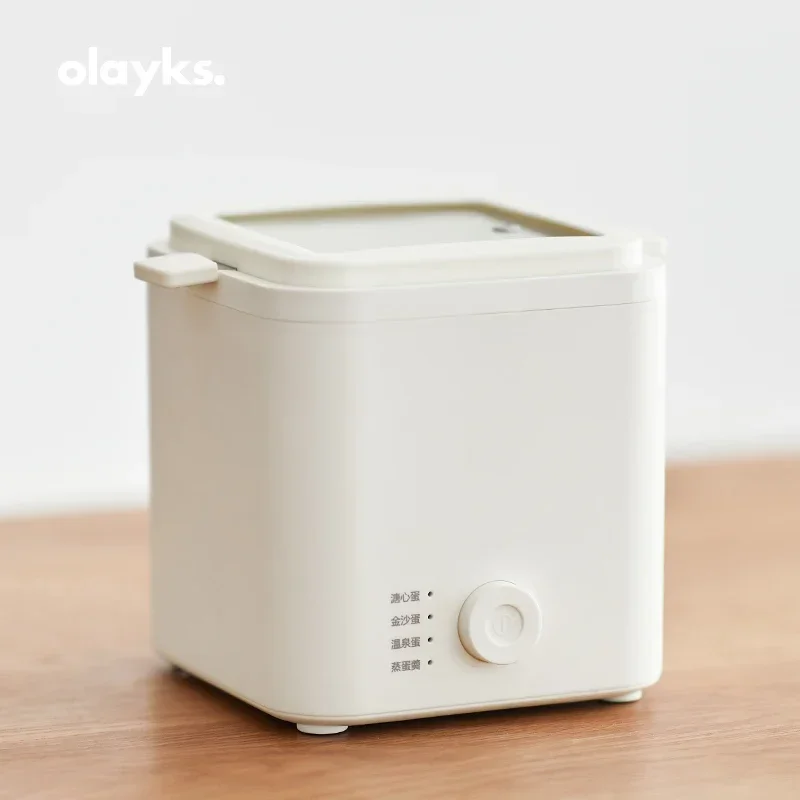 OLAYKS Small Breakfast Machine Home Multifunctional Egg Cooker Automatic Power Off Cooking Kitchen Cooking Egg Tools Cooking