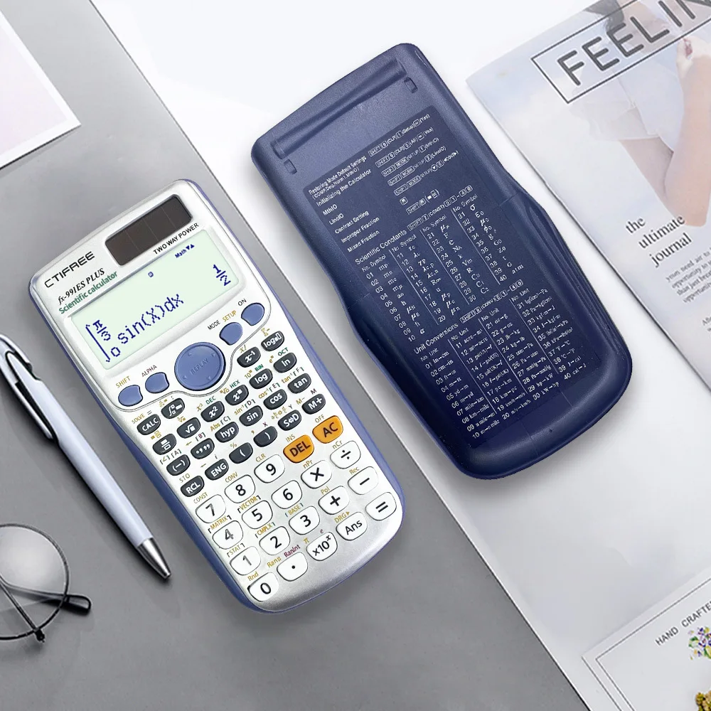 fx-991ES PLUS Multifunctional science function calculator-417function Specially designed for student exams, economical packaging