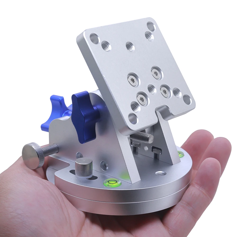 6061 Aluminum Equatorial Wedge Base for Star Tracker Sky-Watcher iOptron Smart Telescope Dovetail Saddle 3/8