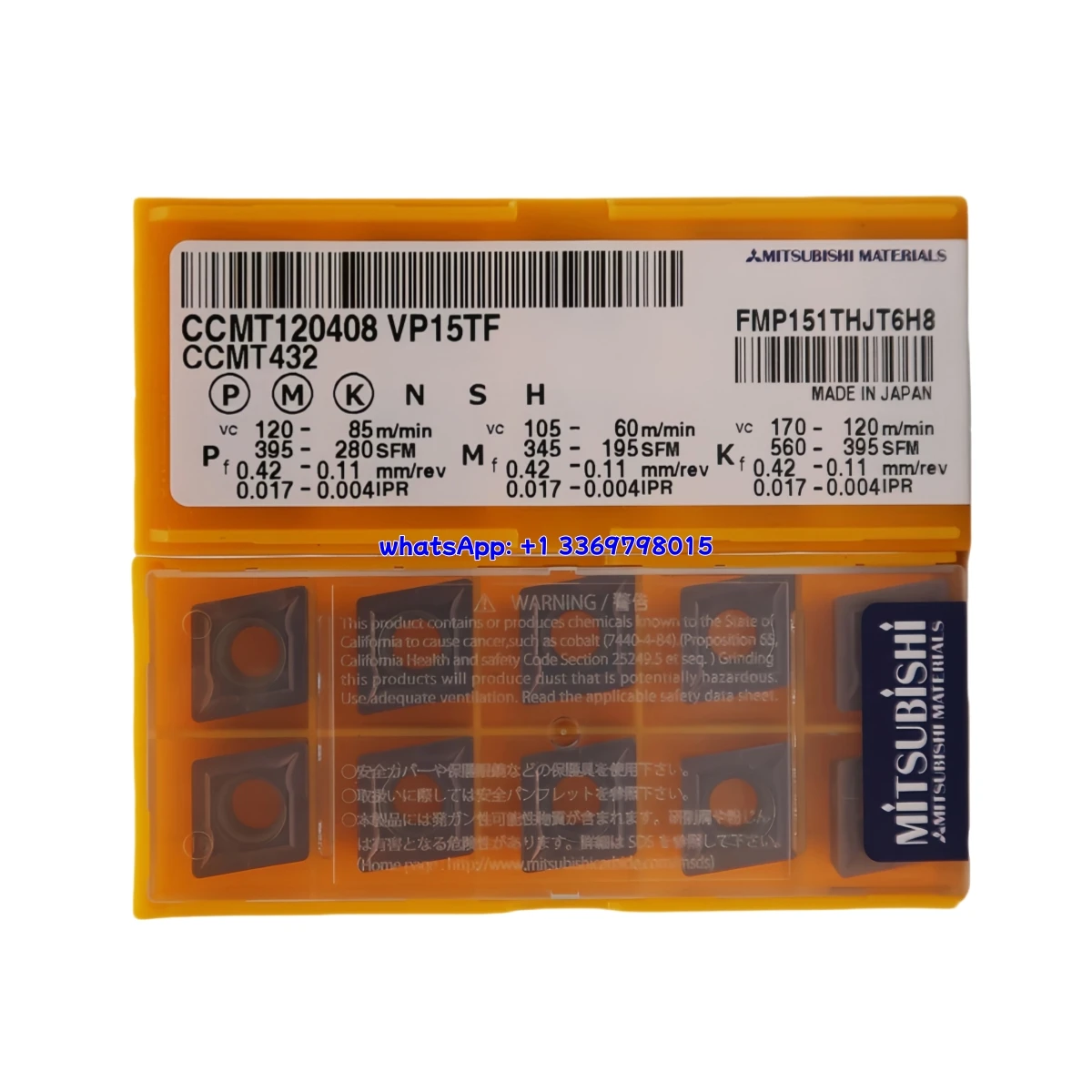 

100% оригинальная токарная пластина CCMT CCMT1204 04/08 NX2525/US735/UC5115/UE6020/UE6110/VP15TF/UTI20T