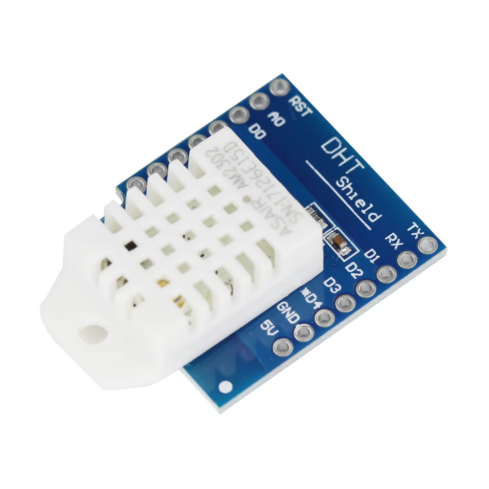 5Pcs DHT Pro Shield for D1 mini DHT22 Singlebus digital temperature and humidity sensor