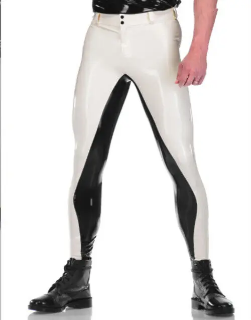 

Latex Gummi Rubber Hose Beiläufig Party Men's trousers Pants 0,45mm Masquerade Halloween